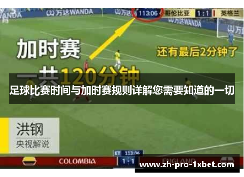 足球比赛时间与加时赛规则详解您需要知道的一切